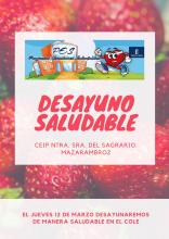 CARTEL DESAYUNO SALUDABLE